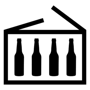 carton de bouteilles